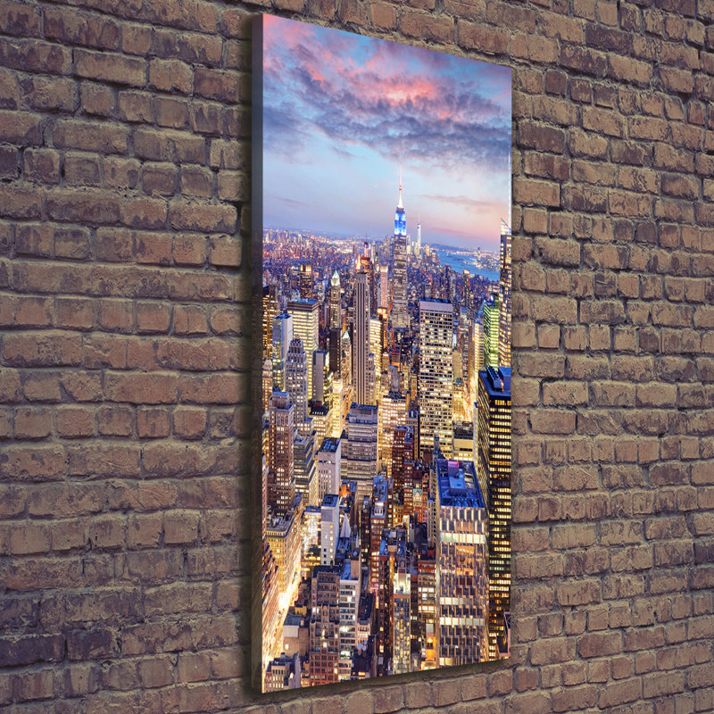 New York - Wrapped Canvas Print