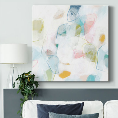 Toile tendue avec palette IV