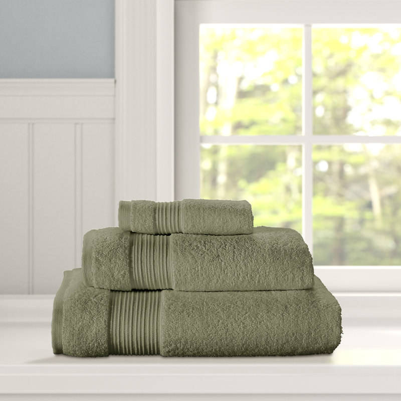 Serra - Towel Washcloth 2Pc. Set, Loden