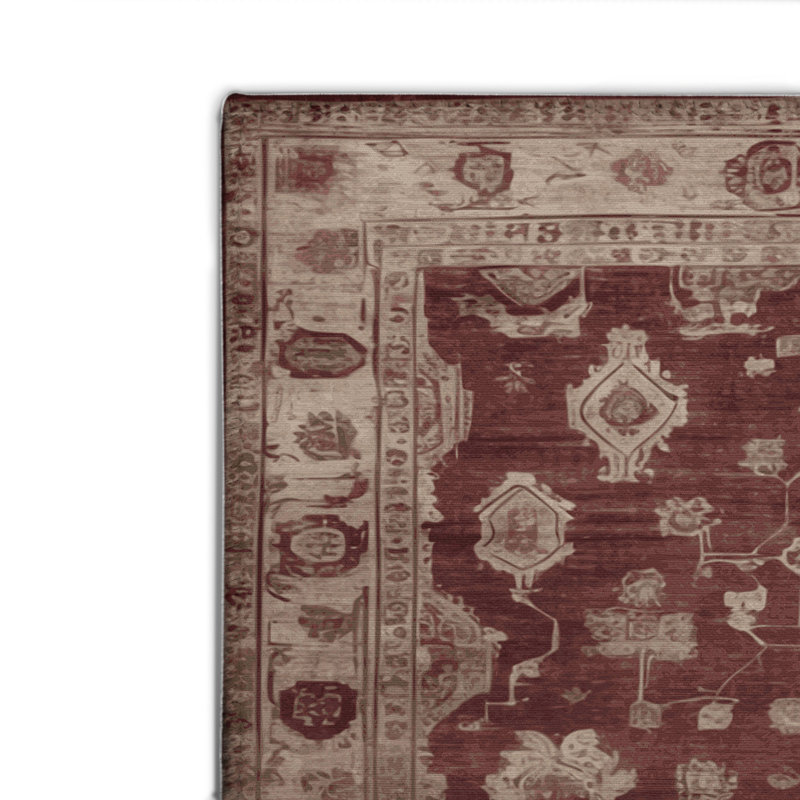 Overdyed Black Indoor and Outdoor Area Rug, Rectangle 8' x 10'