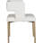 Caleb Upholstered Arm Chair in White-1340750130