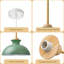 Raih 1- Single Pendant Light With Green Shade