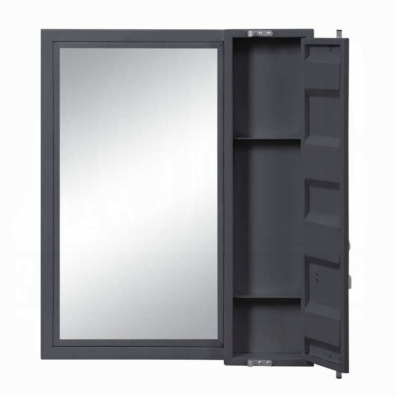 Cargo Vanity Mirror, Polished Chrome