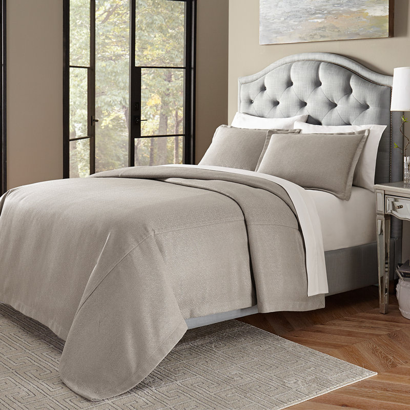 Port Orleans 3-Piece Queen Throw Set - Gray