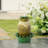 Amyas Pineapple Ceramic Indoor/Outdoor 17.1-In Tall Bubbler Tabletop Fountain-1013969303