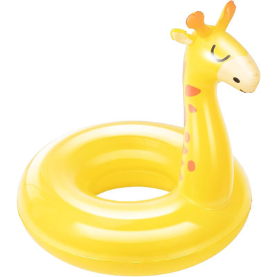 Inflatable Swimming Rings, Pool Floats Swim Tubes Rings Round Shape Cute Cartoon Design Beach Water Lounge Inflatable Raft Party Supplies For Kids