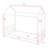 Montessori Style Metal Floor Bed Frame
