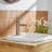 Waterfall Single Hole Single-Handle Low-Arc Bathroom Faucet-108027315