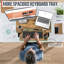 Adjustable Metal Base Standing Desk Converter
