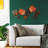 Handmade Decorative Metal Wall Accessory, 19.7 x 27.6 x 1.6 inches | 100% Metal, Unique Hand-Painted Design | Perfect for Living Room, Bedroom, or Office Decor, Adds Color and Texture to Your Space