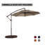 Parasol en porte-à-faux 10 pi Anasa-1509398616