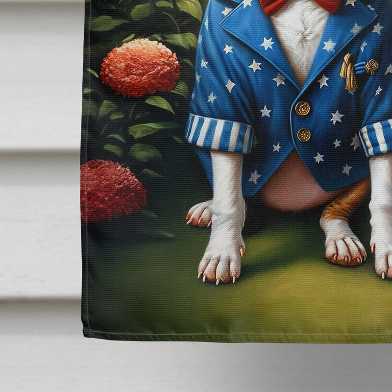 Drapeau «All American House», Bull-terrier orange