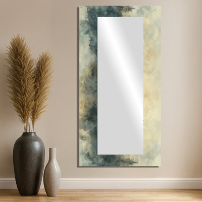 Orignal dans la brume du Canada I - décor mural miroir animaux - imprimé sur métal