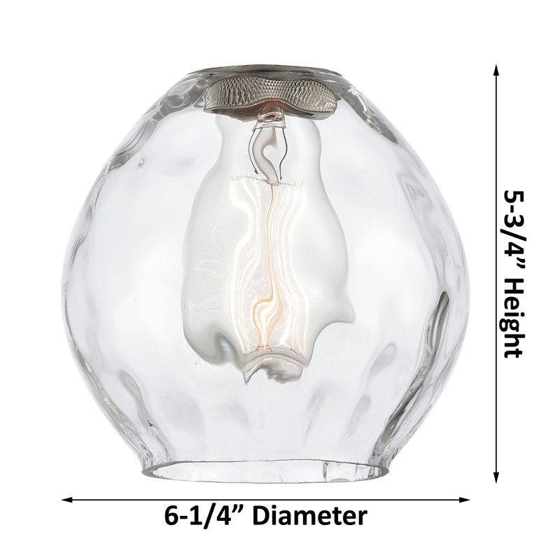 Waverly Steel Armed Sconce, Clear / Polished Nickel