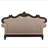 Formal Traditional Luxury Loveseat Cherry Finish With Gold Tipping Solid Wood Living Room Furniture 1Pc