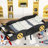 Race Car Bed With Storage And Quality Materials Black+Yellow Platform Appeal Convenient-410978764-410978755