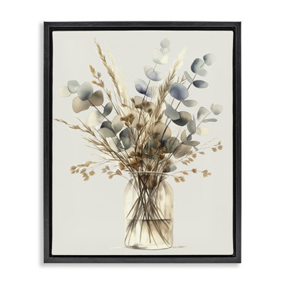  «Opaque Eucalyptus Bouquet Floater», art mural sur toile par Steve Huntziker