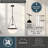 Lincoln 1-Light 12.75 in. Wide Matte Black Globe Mini Pendant with White Milk Glass Shade, Adjustable Height Hanging Ceiling Fixture for Dining Table, Kitchen, Entryway, Island, Foyer-40384389