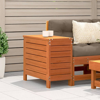 Keyla Rectangular Outdoor Side Table , 31cm cm W 62cm cm D