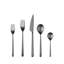 Linea Cutlery Set 5 Pcs Linea Ice Oro Nero Black-124212227