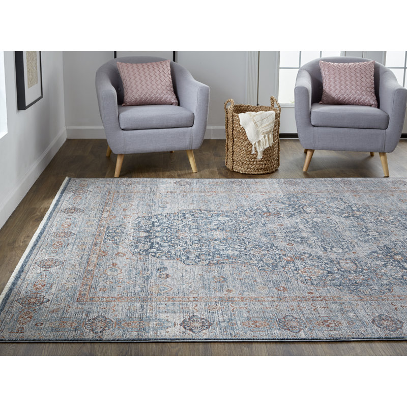 Gilford Oriental Indoor Rug, Rectangle 9'6" x 12'7"