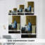Femme en bleu lisant une lettre sur toile tendue-1286647418