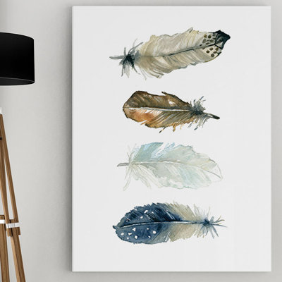 Premium Collection Feather I par Carol Robinson, reproduction d'art sur toile tendue
