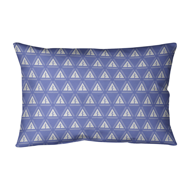 Coussin Theo Nath, Polyester / Bourre en polyester, Bleu / blanc