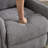  25" W Power Lift Chair Recliners Infinite Position With Heat and 8 Point Massage-635902955