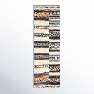 Oniel Striped Multicolor Indoor/Outdoor Area Rug