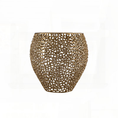 Modern Aluminum End Table – Multiple Finishes