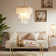 Exquisite Layered Capiz Shell Chandelier