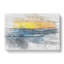 Sunrise over a Tea Plantation in Abstract - Wrapped Canvas-55336981