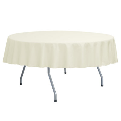 Bjarne Solid Color Round Tablecloth