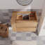 Meuble-lavabo mural 30 po, tiroir à fermeture en douceur-119840435