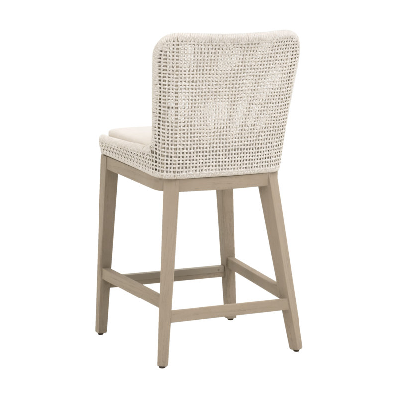 Tabouret de bar extérieur en maille