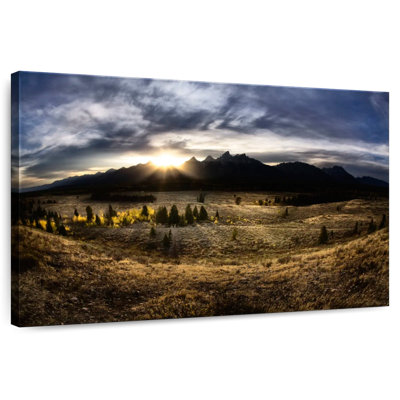 Alvord The Grand Tetons In Wyoming