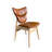 Aliane Tufted Side Chair in Cognac