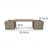 Grove Planter Bench - Ash Brown