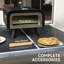 Outsunny Steel, Stainless Steel Countertop Pizza Oven