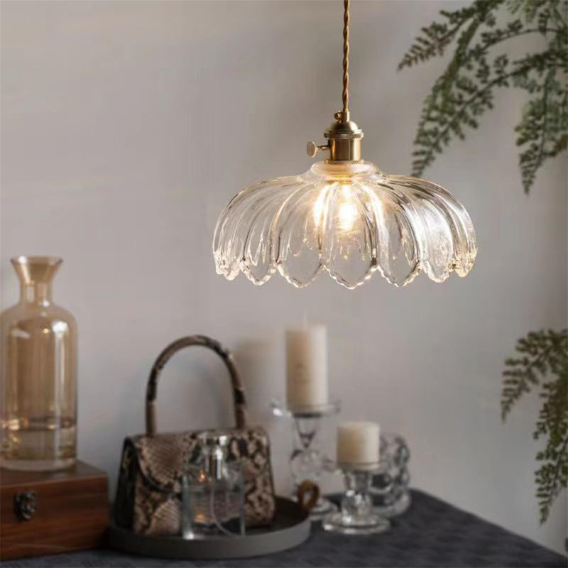 1 - Light Chandelier, White, White