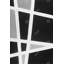 Imprimé de lignes abstraites noires et blanches | Décoration intérieure encadrée