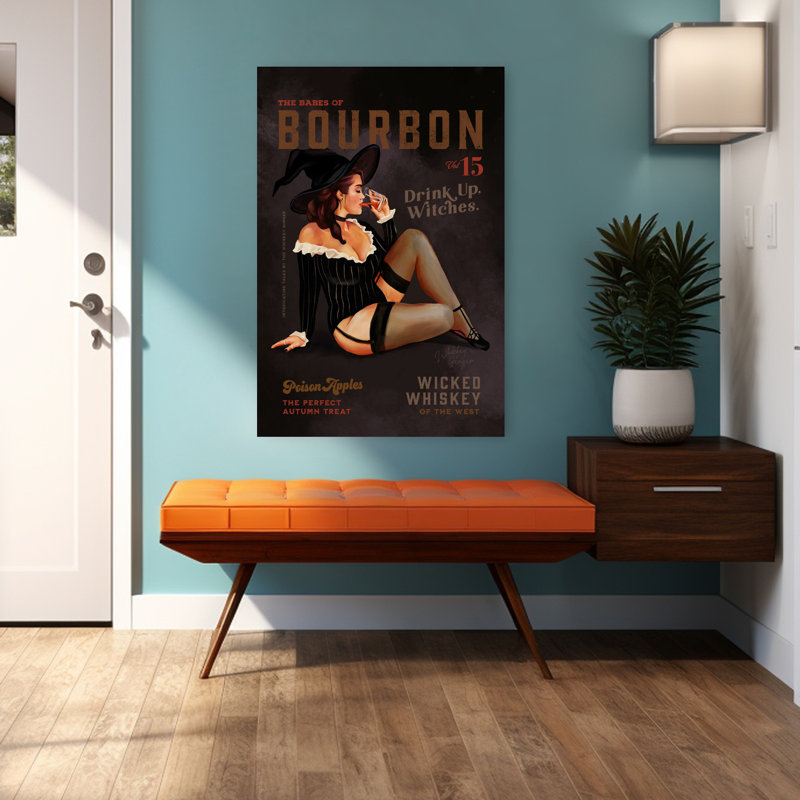 Art mural Babies Of Bourbon, 48" H x 32" W