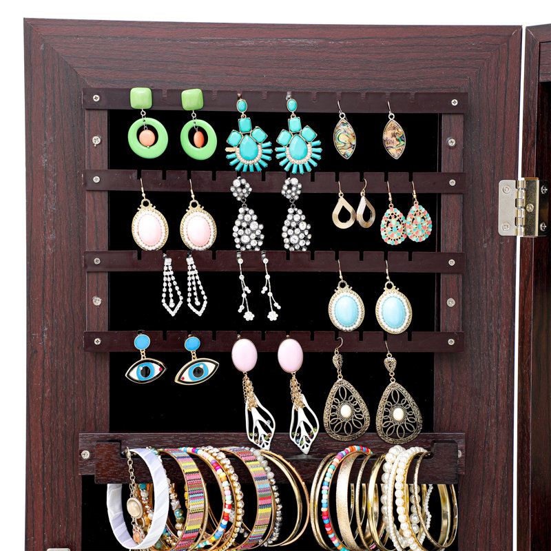Armoire à bijoux avec Miroir aikeem