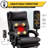 Executive Office Chair with 4 Point Massage, Footrest-656126320