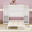 Lit escamotable avec armoires et tablettes Murphy, conception pliable multifonctionnelle-1942020074-1942020079
