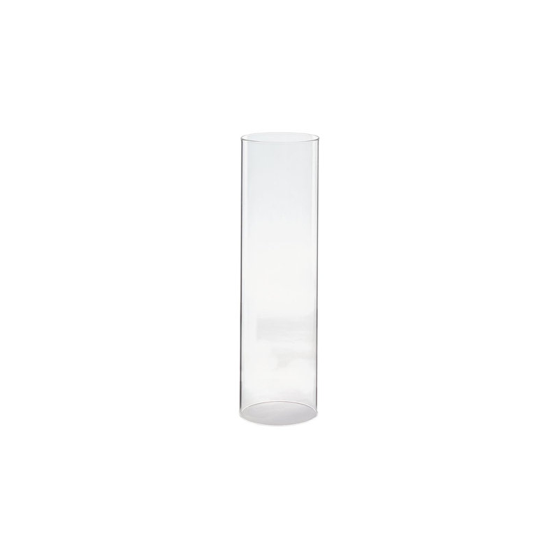Glass Tabletop Hurricane, 14" H x 4" W x 4" D