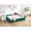 Lit de jour simple rembourré avec couchette-733600677