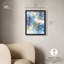 «Blue Botanicals Shadowbox Print Western Floral Art» par Art Remedy-115123794-115123792