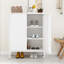 Armoire de rangement en acier, casier de bureau en métal, armoire de cuisine séparée-214076526